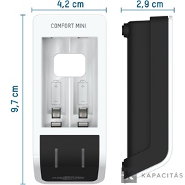 ANSMANN Comfort Mini akkumulátor töltő 1-2db AA/AAA akkuhoz