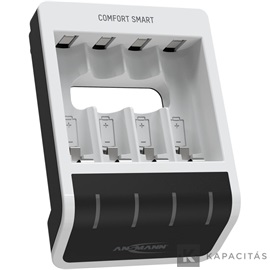 ANSMANN Comfort Smart akkumulátor töltő 1-4db AA/AAA akkuhoz