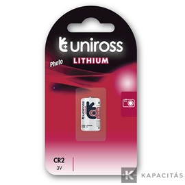 Uniross CR2 3V lítium elem 2db/csomag