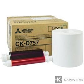 CK-D757 Nyomtatópapír és Fóliakészlet 13×18 papírképekhez