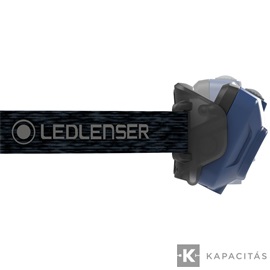 LEDLENSER HF4R Core 500lm/130m, Li-ion, tölthető fejlámpa, kék