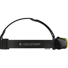 LEDLENSER MH7 outdoor tölthető LED fejlámpa 600lm/200m 1xLi-ion, fekete/sárga