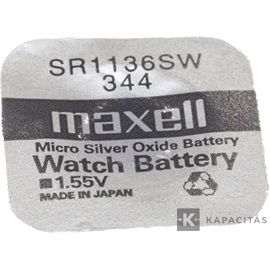 Maxell SR1136SW 1,55V ezüst-oxid gombelem 1db