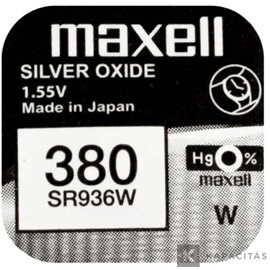 Maxell SR936W 1,55V ezüst-oxid gombelem 1db