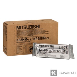 Mitsubishi KP65HM-CE nyomtatópapír  110mm×20m 1 doboz (4 tekercs/245 nyomtatás)