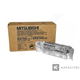 Mitsubishi KP91HG-CE nyomtatópapír 110mm×18m 1 doboz (4 tekercs/220 nyomtatás)