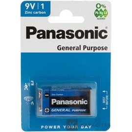 Panasonic 6F22BE/1BP 9V blue blokk elem 1 db