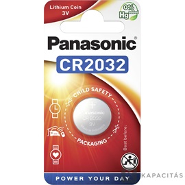 Panasonic CR2032 3V lítium gombelem 1db/csomag