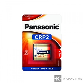 Panasonic CR-P2L/1BP lítium fotóelem (1 db / bliszter)