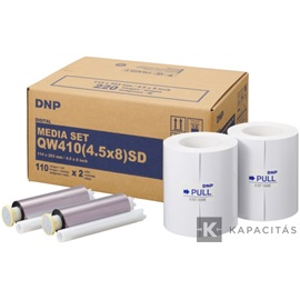QW410 4.5X8 - 11.25X20 SD Nyomtatópapír és Fóliakészlet