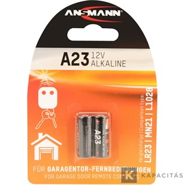 ANSMANN A23/LR23 12V alkáli elem 2db/csomag