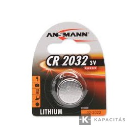 ANSMANN CR2032 3V lítium gombelem 1db/csomag