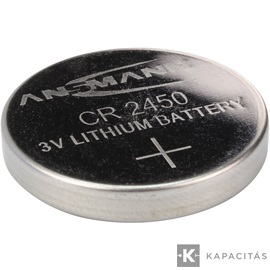 ANSMANN CR2450 3V lítium gombelem 1 db/csomag
