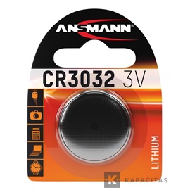 ANSMANN CR3032 3V lítium gombelem 1db/csomag