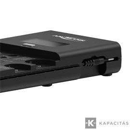 ANSMANN ENERGYCHECK elem és akku teszter LCD kijelzővel