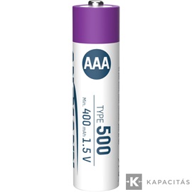 ANSMANN Li-Ion AAA akkumulátor 500mAh USB-C 4db/csomag