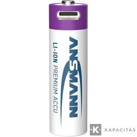 ANSMANN Li-ion AA akkumulátor 2000mAh USB-C 4db/csomag