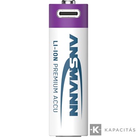 ANSMANN Li-ion AA akkumulátor 2000mAh USB-C 4db/csomag