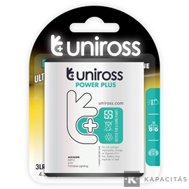 Uniross 3LR12 4,5V laposelem 1db/csomag