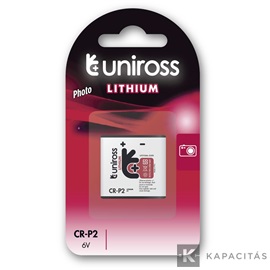 Uniross CR-P2 3V lítium elem 2db/csomag