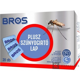 Bros Szúnyogirtó utántöltő lapka elektromos készülékhez 20db B011