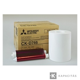 CK-D746 Nyomtatópapír és Fóliakészlet 10×15 papírképekhez