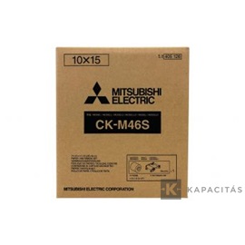 CK-M46S Nyomtatópapír és Fóliakészlet 5×15/10×15 papírképekhez