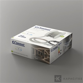 COMMEL LED szalag 25m 250W 25.000lm 4000K IP65/IP44 | H07RN-F 2x1,5 / 1,5 m