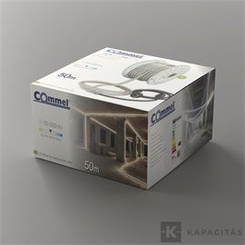 COMMEL LED szalag 50m 500W 50.000lm 4000K IP65/IP44 | H07RN-F 2x1,5 / 1,5 m