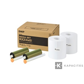 DNP DP RX2 4×6 Nyomtatópapír és Fóliakészlet 10×15