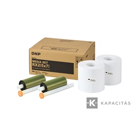 DNP DP RX2 5×7 Nyomtatópapír és Fóliakészlet 13×18