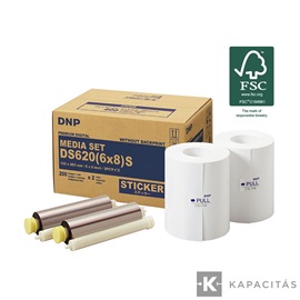 DS620/SL620 15x20 (6x8) sticker media
