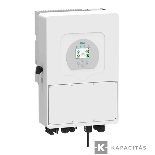 Deye SUN-8kW 3 fázisú hibrid inverter - magas feszültségű akkumulátor bemenettel (160~700V)