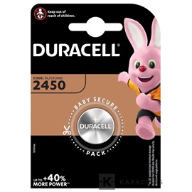Duracell CR2450 3V lítium gombelem 1db/csomag