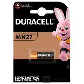 Duracell MN27 12V alkáli elem 1db/csomag