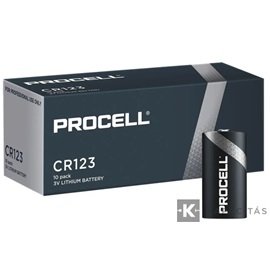 Duracell Procell Intense CR123 alkáli elem 1db, ipari dobozos