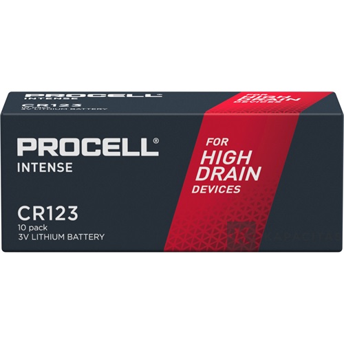 Duracell Procell Intense CR123 lithium elem 1db, ipari dobozos