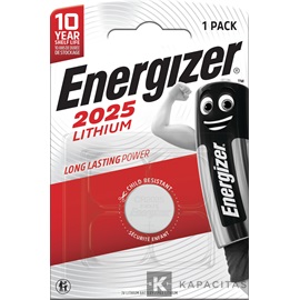 Energizer CR2025 3V lítium gombelem 1db/csomag