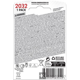 Energizer CR2032 3V lítium gombelem 1db/csomag