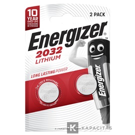 Energizer CR2032 3V lítium gombelem 2db/csomag