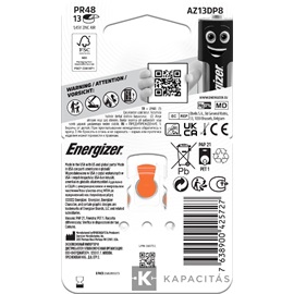 ENERGIZER Zinc Air 13 DP-8