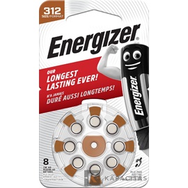 ENERGIZER Zinc Air 312 DP-8