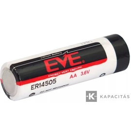EVE ER14505/S standard lítium elem  AA 3,6V/2,7Ah
