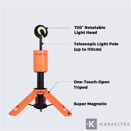 Flextail Evo Lantern teleszkópos LED lámpa – 12 000 mAh power bank funkcióval