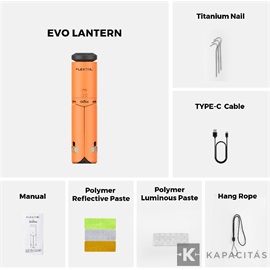 Flextail Evo Lantern teleszkópos LED lámpa – 12 000 mAh power bank funkcióval