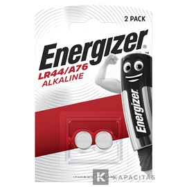 Energizer 1,5V LR44 alkáli gombelem 2 db/csomag