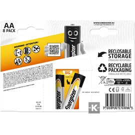 Energizer Alkaline Power 1,5V AA/ceruza alkáli elem 8 db/csomag