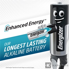 Energizer MAX 1,5V mikro alkáli elem 2 db/csomag