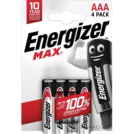 Energizer MAX 1,5V AAA/mikro alkáli elem 4 db/csomag