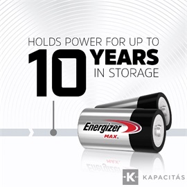 Energizer MAX 1,5V baby alkáli elem 2 db/csomag